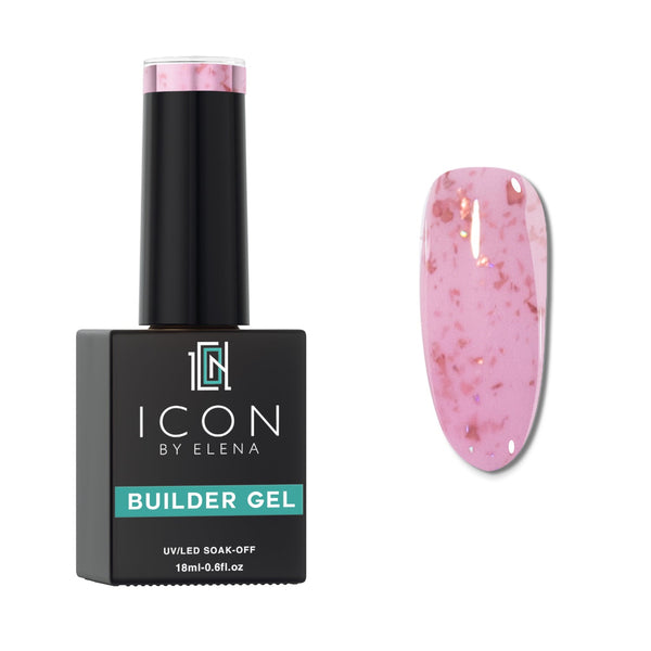 Builder Gel D24 Shimmer 14 - ICON by Elena - Builder Gel