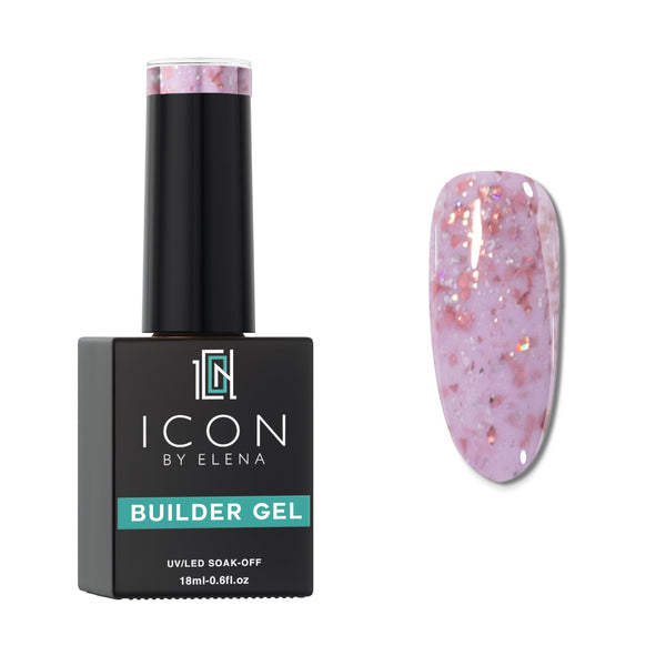 Builder Gel D24 Shimmer 15 - ICON by Elena - Builder Gel