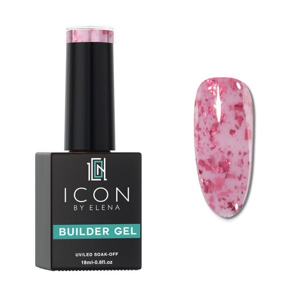 Builder Gel D24 Shimmer 07 - ICON by Elena - Builder Gel