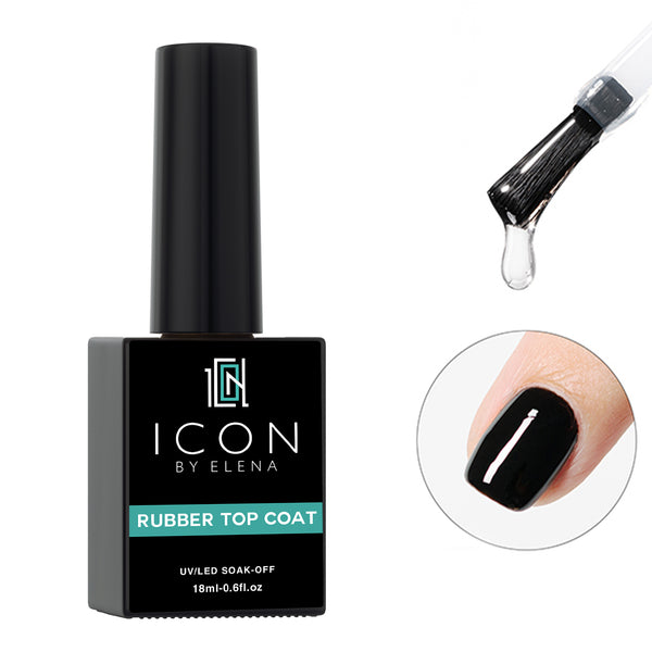 Rubber Top Coat - ICON by Elena - Top Coat